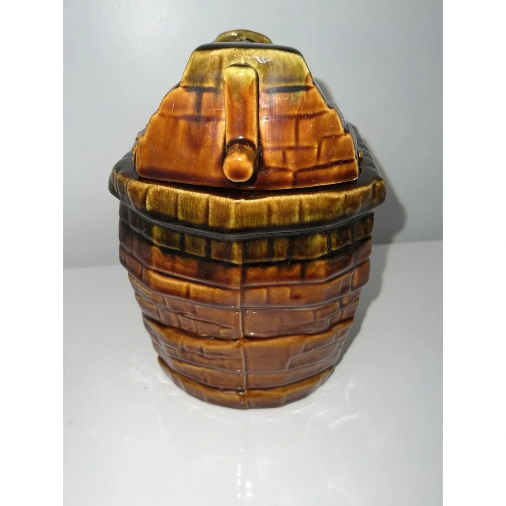 McCoy Pottery Wishing Well Cookie Jar 